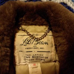 Vintage L L Bean overcoat